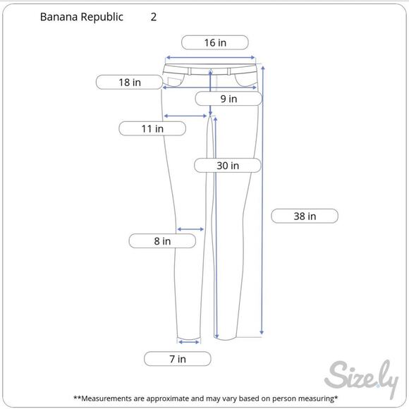 BANANA REPUBLIC Black White Polka Dot Dress Pants Slim Leg Size 2 - Picture 6 of 6